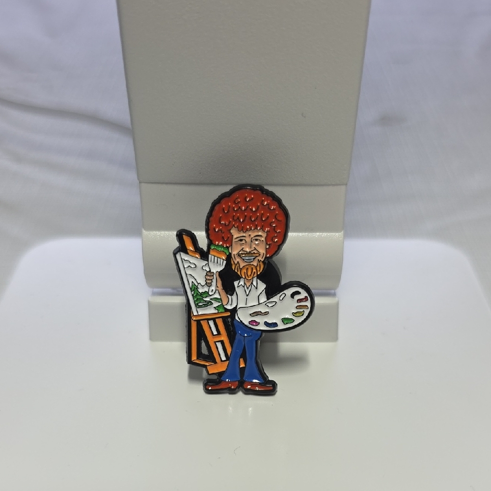 Artist Enamel Pin with Palette